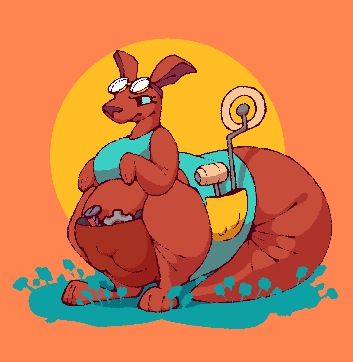 A Kangaroo from Staraway